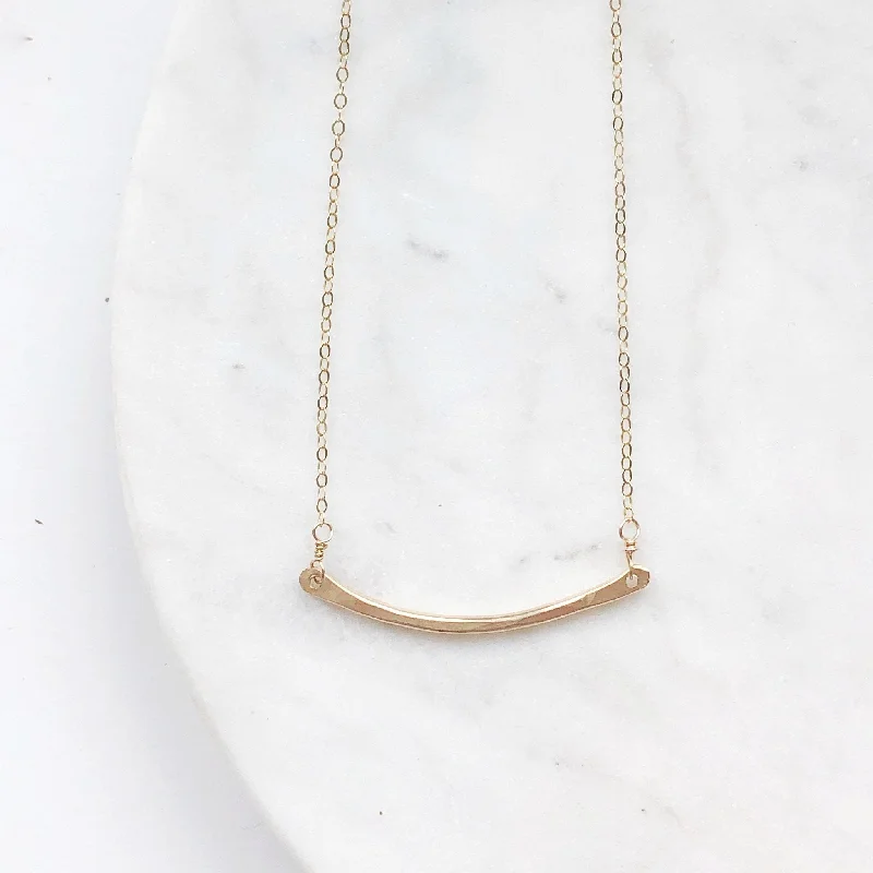 women’s sapphire necklaces -Still Moon Necklace