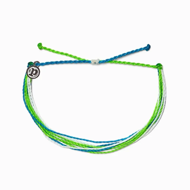 casual bangles for women -PuraVida,  Original Bracelet, Electric Waves