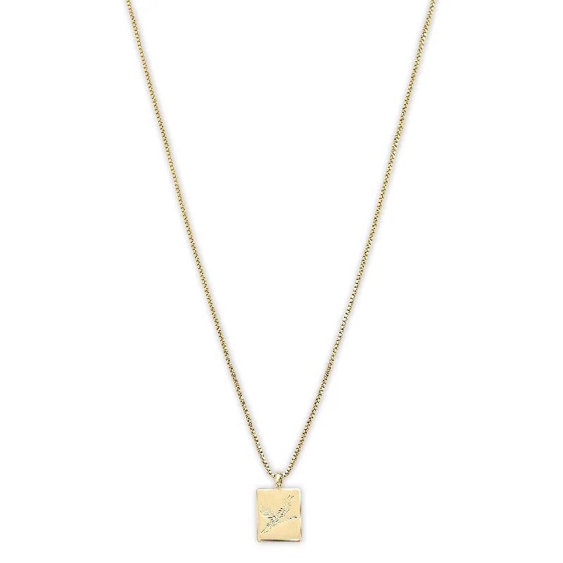 women’s vintage necklaces -TANA necklace gold-plated