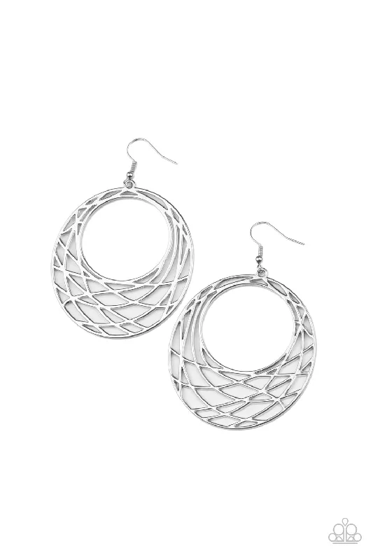 women’s luxury earrings -Urban Lineup Silver Earring