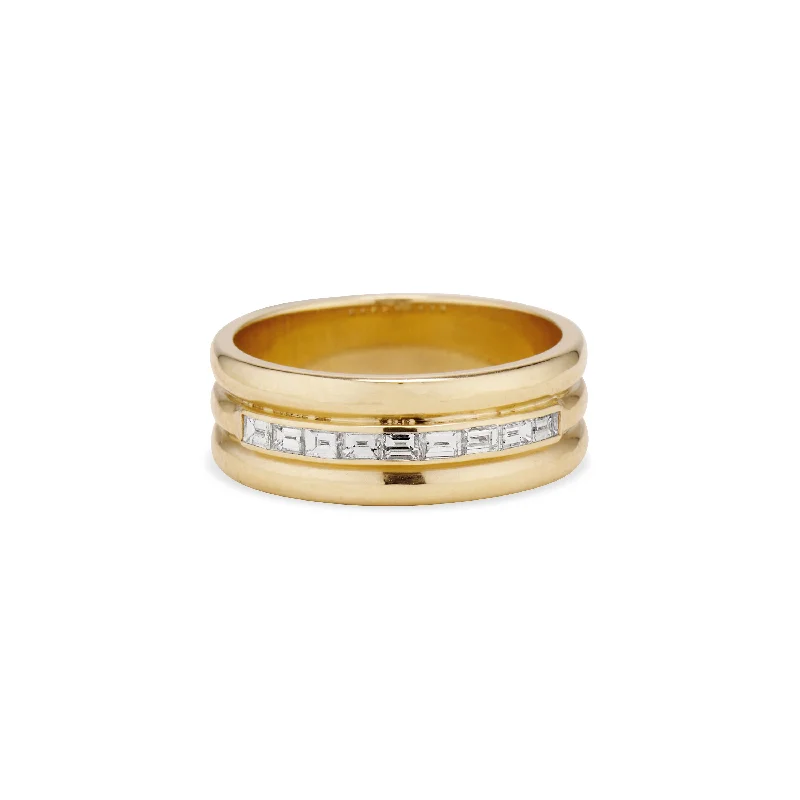 women’s simple rings -Sloane Band