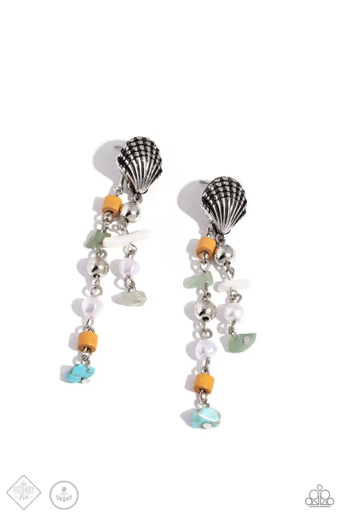 women’s pearl drop earrings -Coastline Collection Multi Post Earring