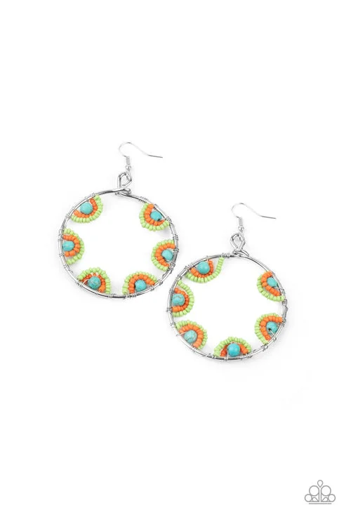 women’s art deco earrings -Off The Rim Multi Earring