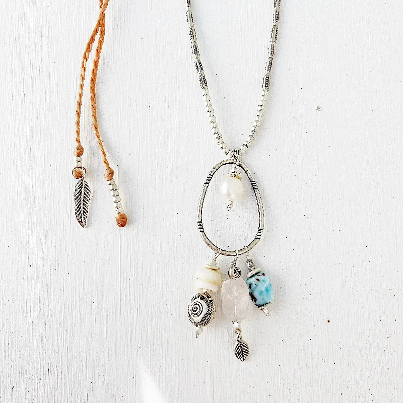 women’s dainty necklaces -OCEAN WANDERER NECKLACE