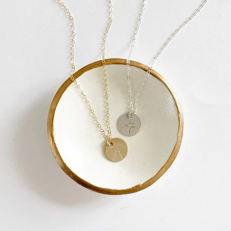 women’s oval pendant necklaces -Seeds of Hope Necklace