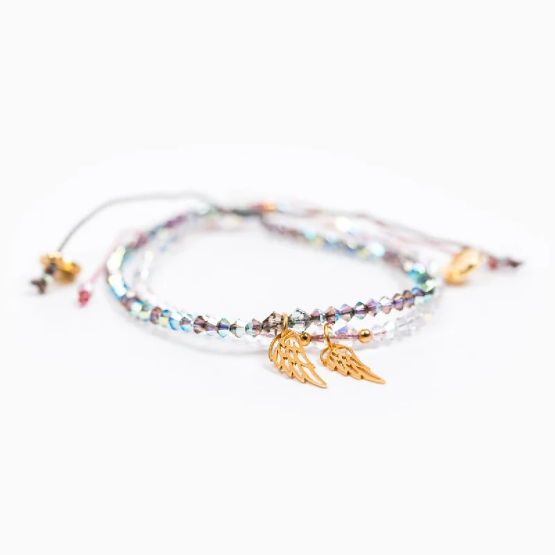 boho-style bracelets for women -Angelic Light Bracelet - Gold