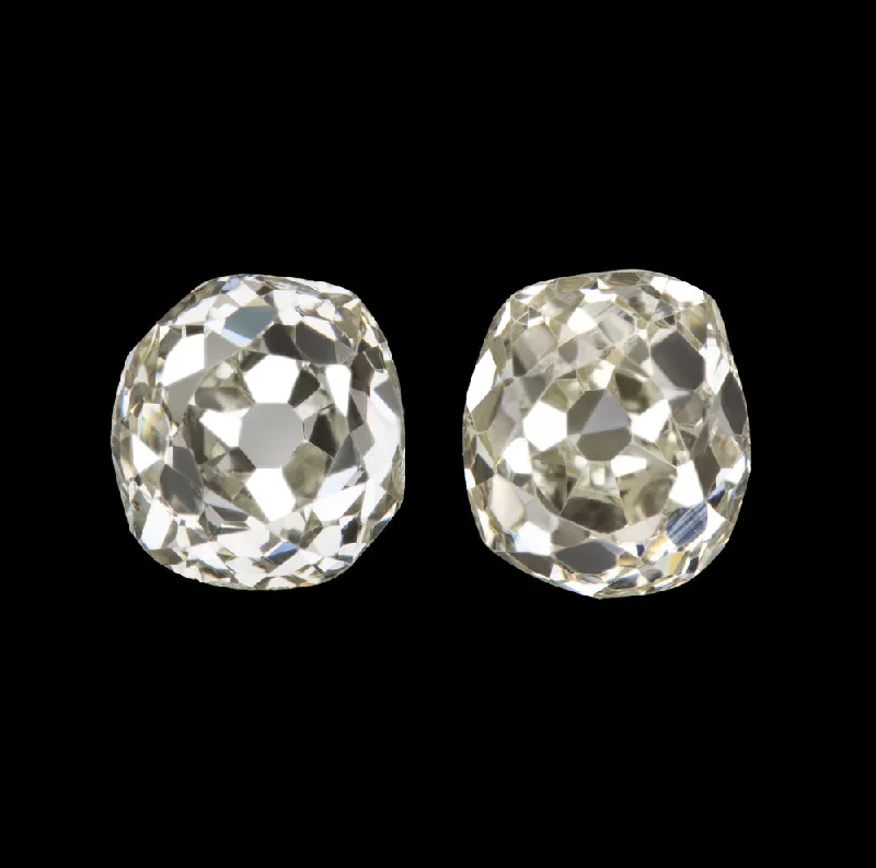 men’s and women’s matching rings -0.81c OLD MINE CUT DIAMOND STUD EARRINGS M-N VS2-SI1 MATCHING PAIR LOOSE NATURAL