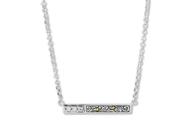 women’s handmade necklaces -Barat Necklace- White Topaz