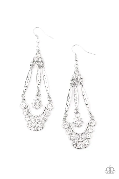 women’s moonstone earrings -High-Ranking Radiance White Earring