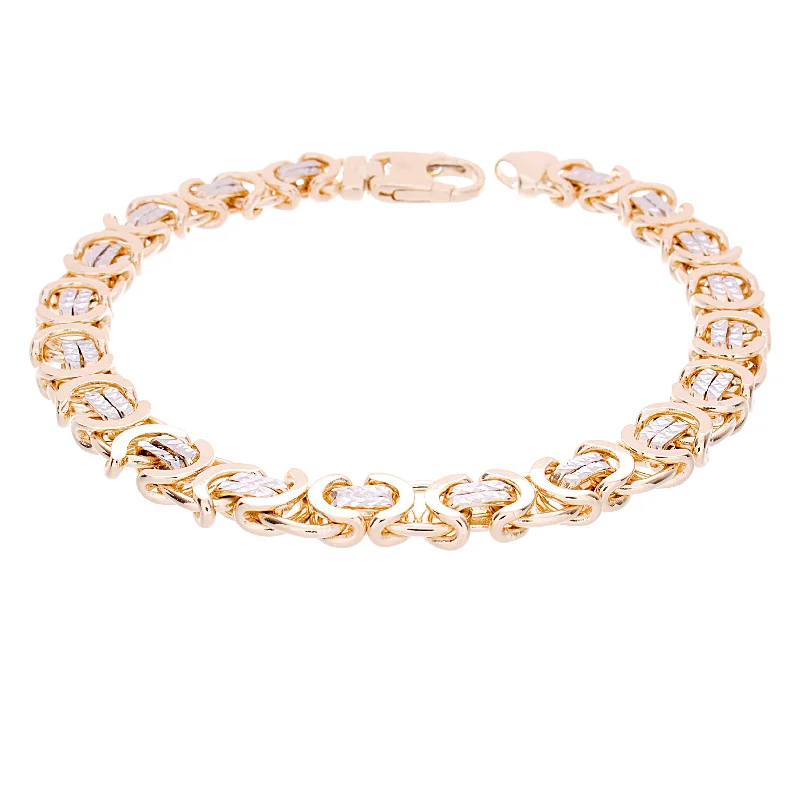 luxury bracelets for women -Gold Mens Bracelet