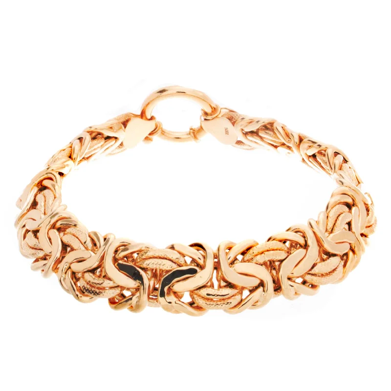 statement bracelets for women -Ladies Bizantine Bracelet