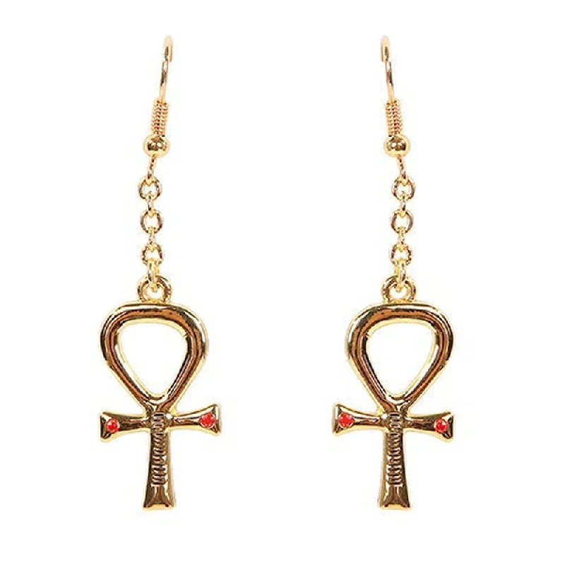 women’s art deco earrings -Egyptian Earrings