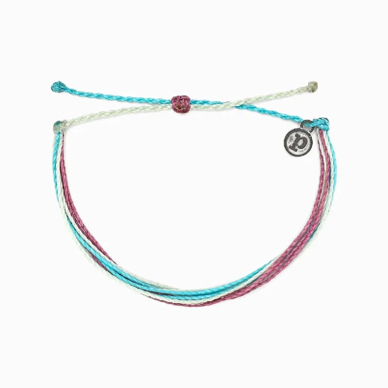 women’s mixed metal bracelets -PuraVida, Bright Original Bracelet, Good Vibes