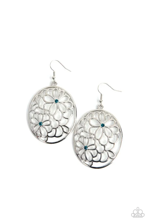 women’s fashion earrings -Meadow Maiden Blue Earring