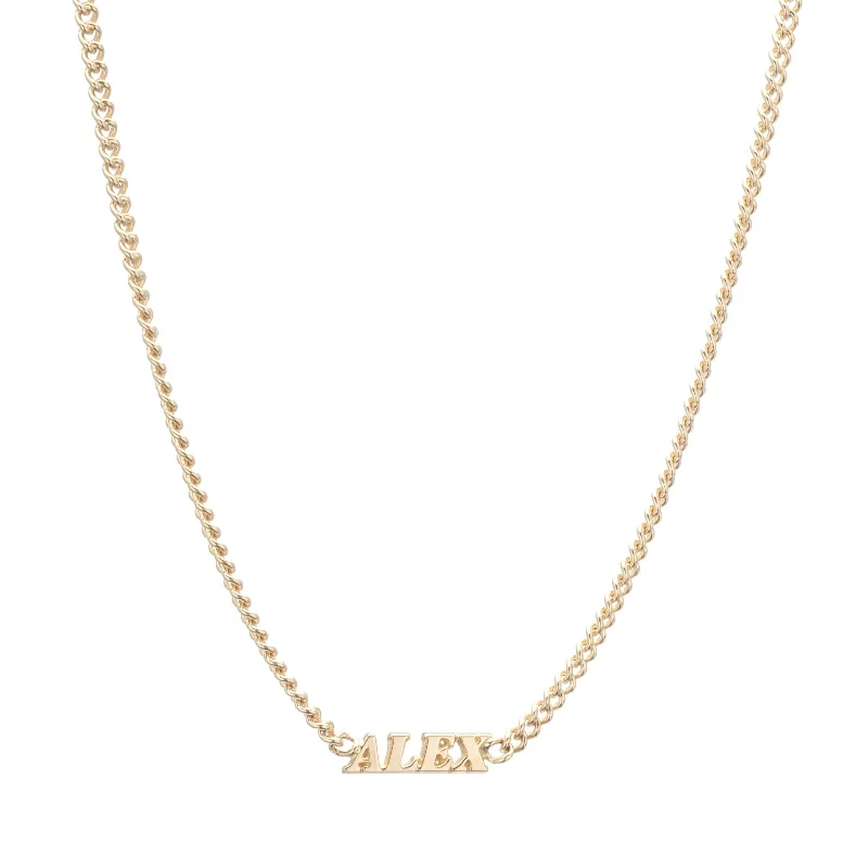 women’s unique necklaces -Carmella Name It Necklace