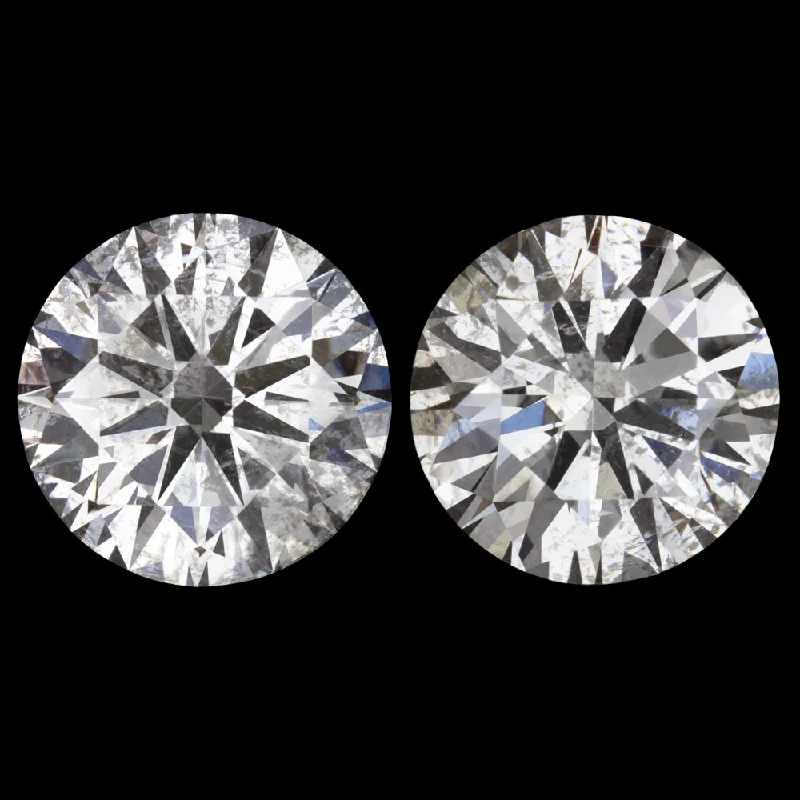 women’s adjustable gemstone rings -1.42ct NATURAL DIAMOND STUD EARRINGS VERY GOOD ROUND BRILLIANT CUT PAIR LOOSE