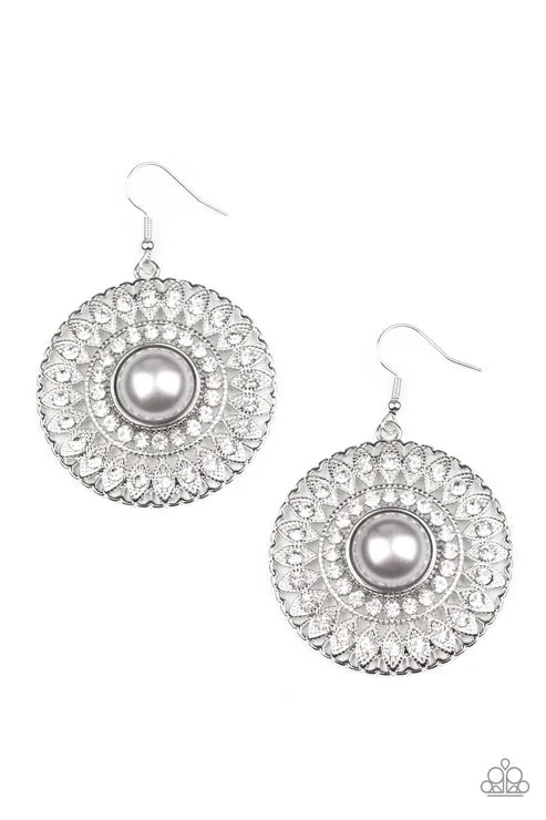 silver earrings for women -Glorified Glitz Silver Earring