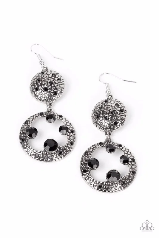 women’s luxury earrings -Eastern Entrada Black Earring