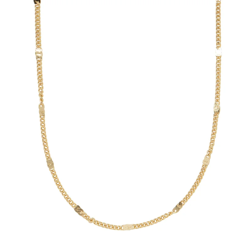 women’s art deco necklaces -CAT necklace gold-plated