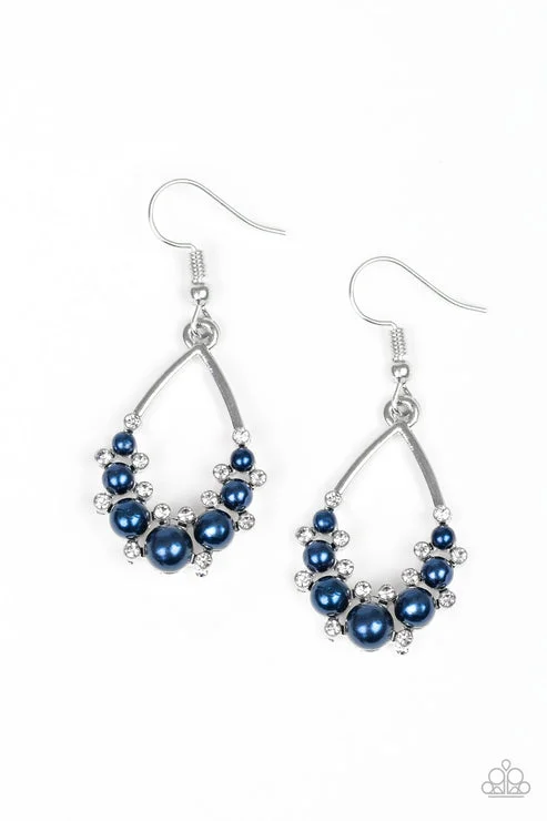 women’s drop earrings -Fancy First Blue Earring