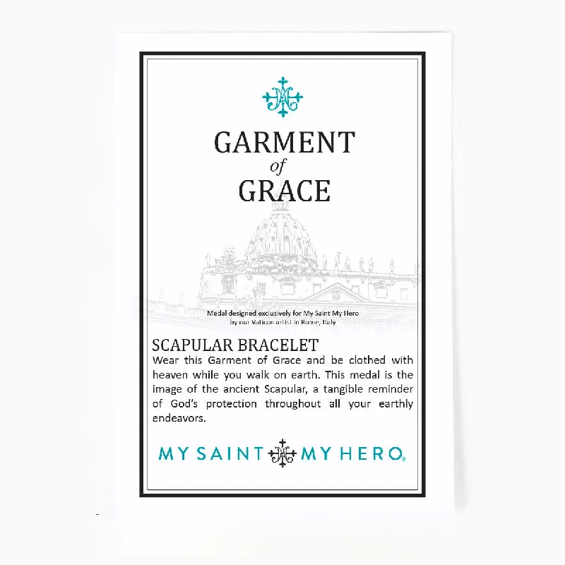 affordable bangles for women -Garment of Grace Scapular Bracelet