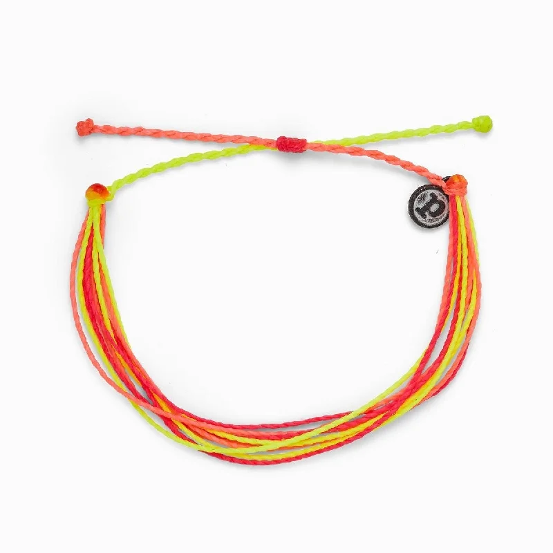 bridal bangles for women -PuraVida, Original Bracelet, Neon Popsicle