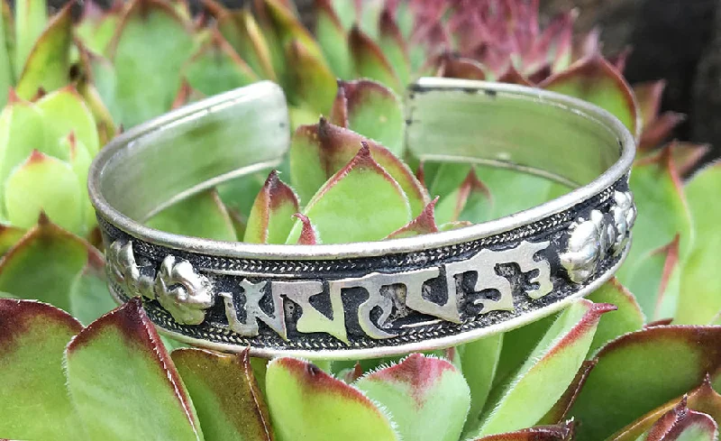 luxury bangles for women -SASKRIT MANTRA BRACELET #5