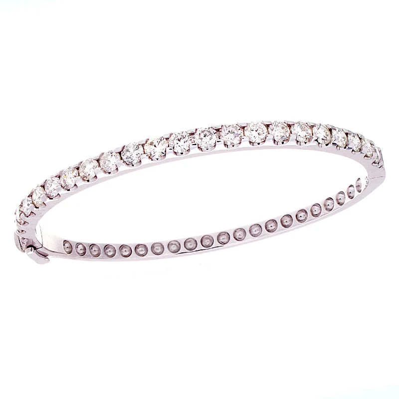 designer bracelets for women -Diamond Bangle - BAA11-4CTW