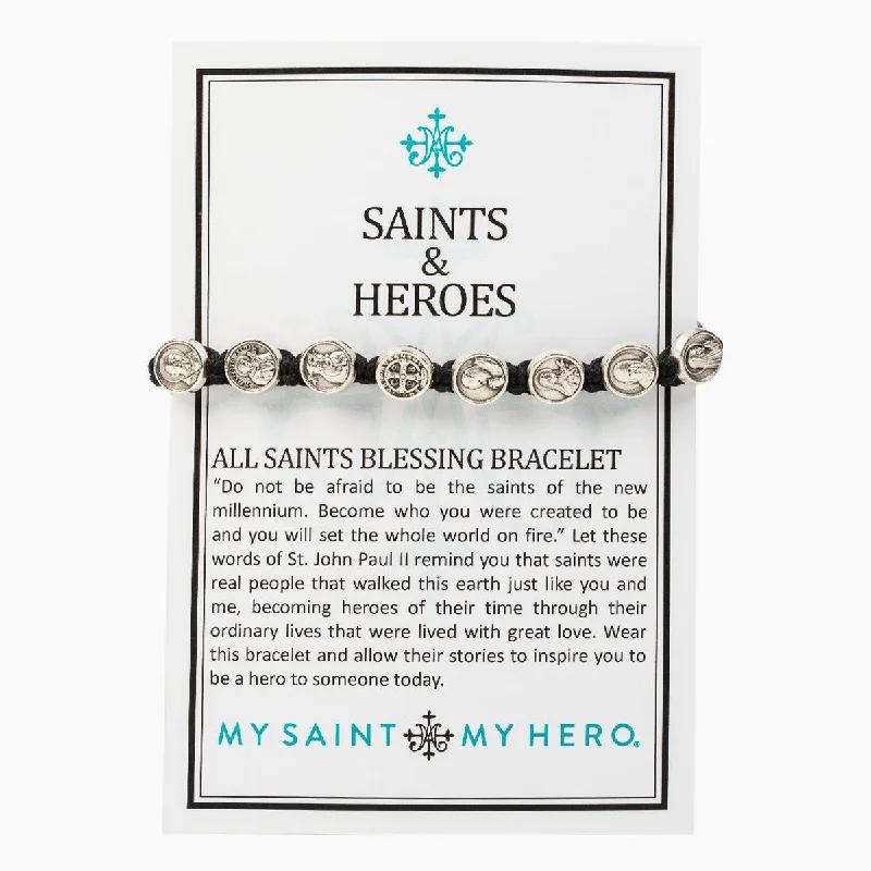 gemstone charm bracelets -Saints & Heroes All Saints Bracelet