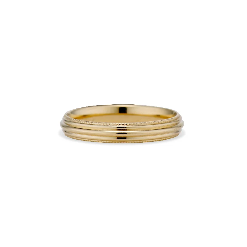 women’s designer rings -3mm Lines Band