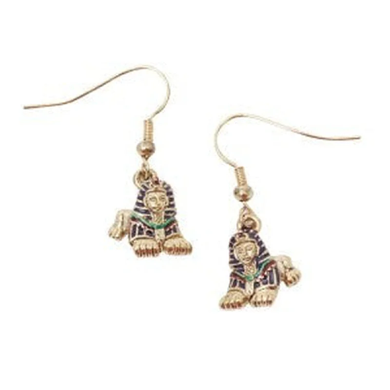 women’s vintage stud earrings -King Tut Earrings