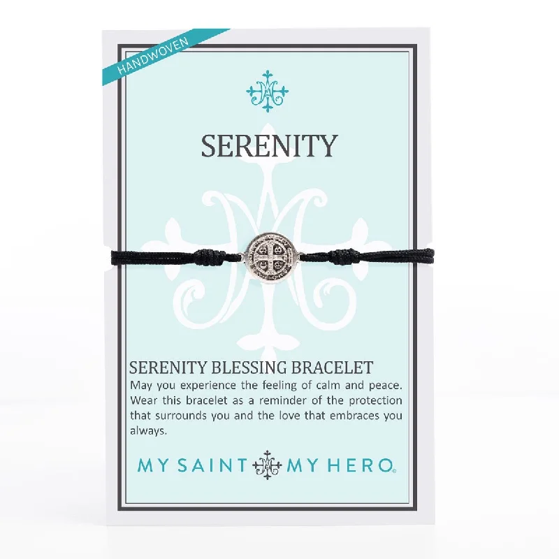 designer charm bracelets for women -Serenity Blessing Bracelet- Silver