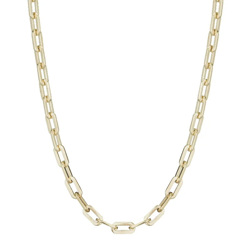 gold necklaces for women -Classic Link Necklace