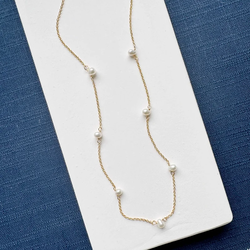 women’s luxury pearl necklaces -Gwenyth Necklace