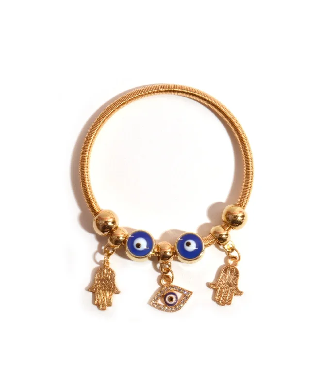 designer bangles for women -Good luck Eyes Bracelet