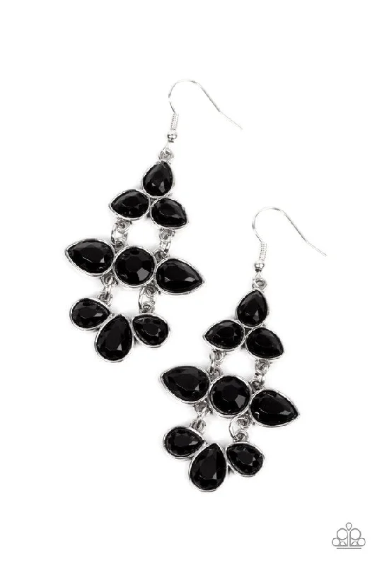 women’s luxury earrings -Bay Breezin' Black Earring