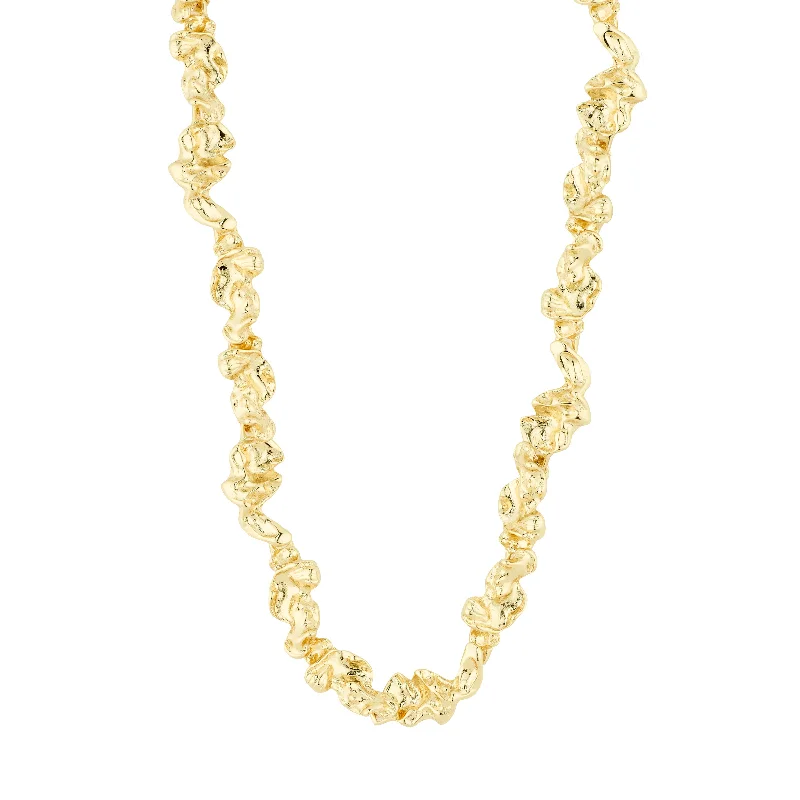 women’s luxury pearl necklaces -RAELYNN necklace gold-plated