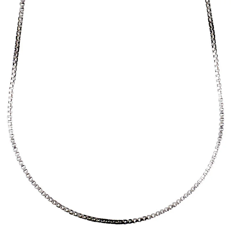 silver necklaces for women -NANCY necklace 45 cm silver-plated