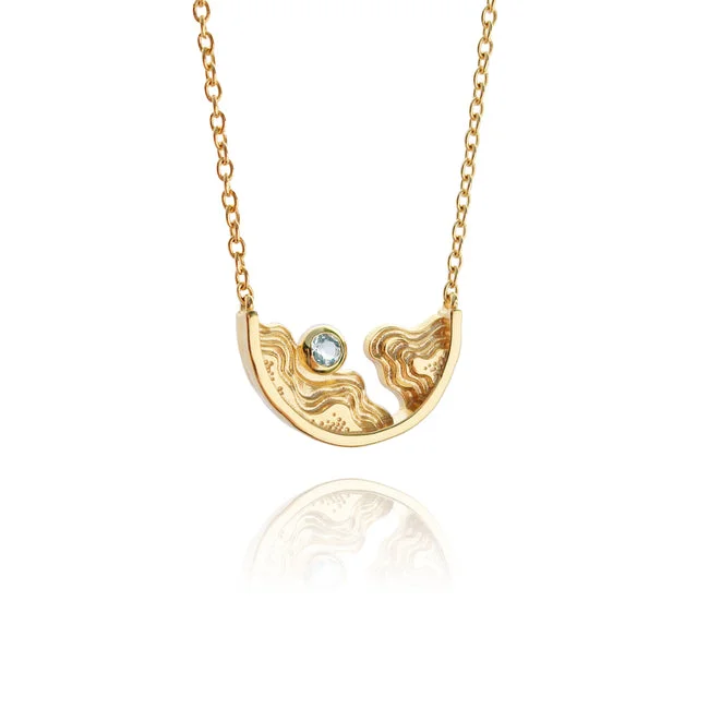 women’s elegant pendant necklaces -Paradise Necklace - Gold