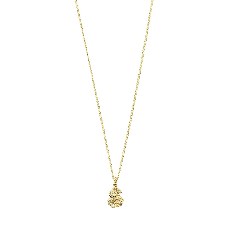 women’s cross necklaces -CARLA pendant necklace gold-plated