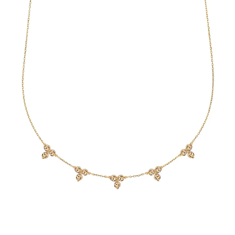 women’s antique necklaces -Disco Twinkle Necklace - 18k Gold