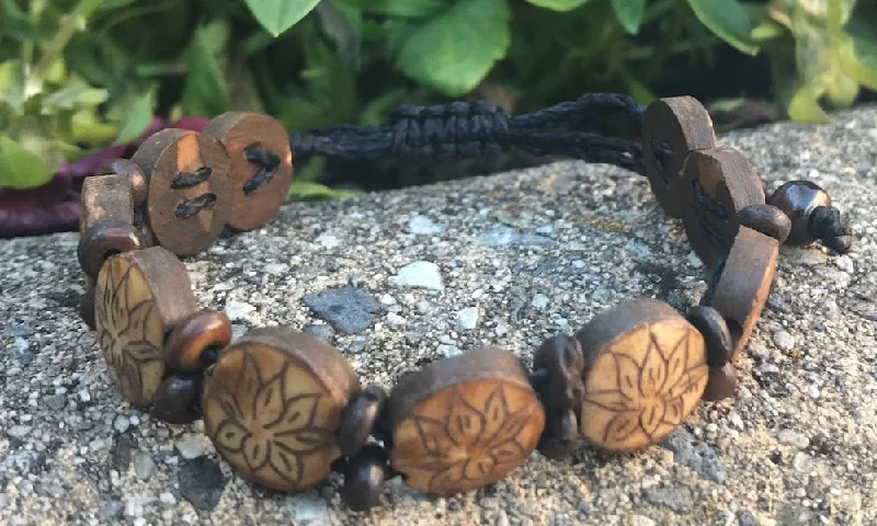 men’s and women’s matching bracelets -Lotus Bracelet