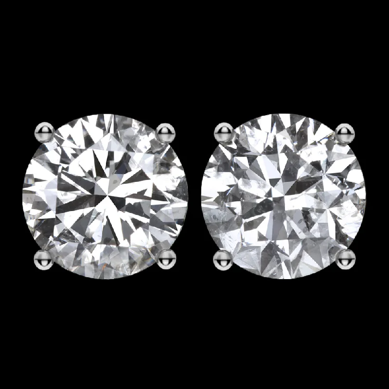 women’s modern rings -1.54ct E-F NATURAL DIAMOND STUD EARRINGS VERY GOOD CUT ROUND BRILLIANT CUT PAIR