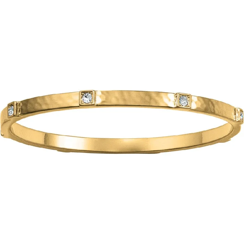 bracelet sets for women -Meridian Zenith Station Bangle-Gold