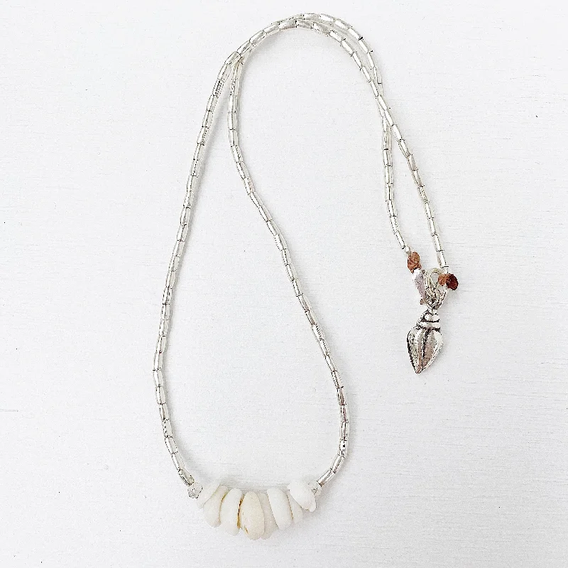 women’s luxury pearl necklaces -PUKA SHELL NECKLACE