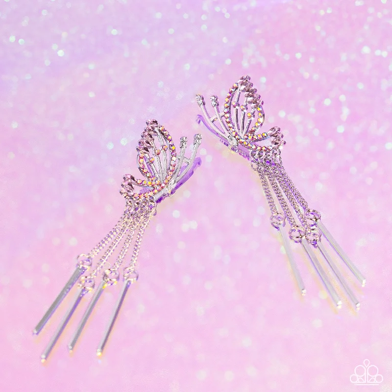 women’s vintage gemstone earrings -A Few of My Favorite WINGS - Pink Gimme the Glitz Exclusive