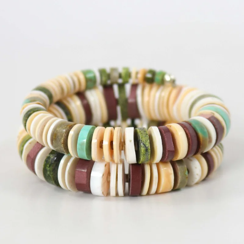 women’s gold-plated bangles -Painted Desert Bracelet