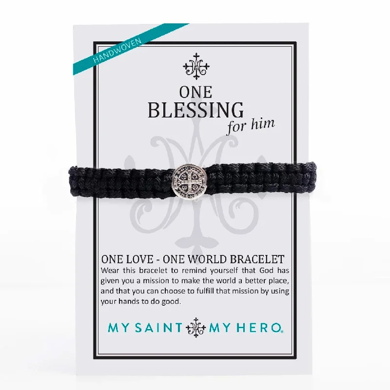 designer bracelets for women -One Blessing for Him Bracelet