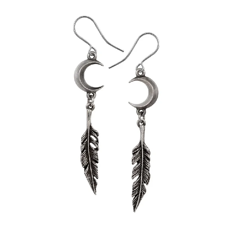 women’s casual earrings -Pagan Dream Catcher Earrings