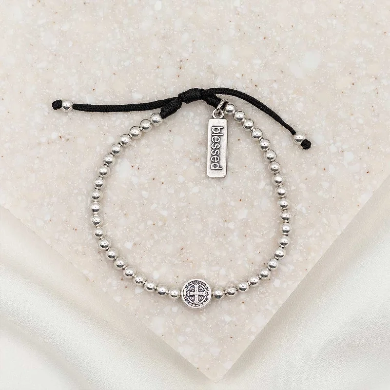 sophisticated bracelets for women -Mantra of Love Benedictine Bracelet